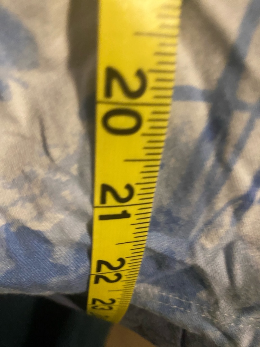 Talbots Blue and White Wrap Blouse Short Sleeve - Picture 8 of 8